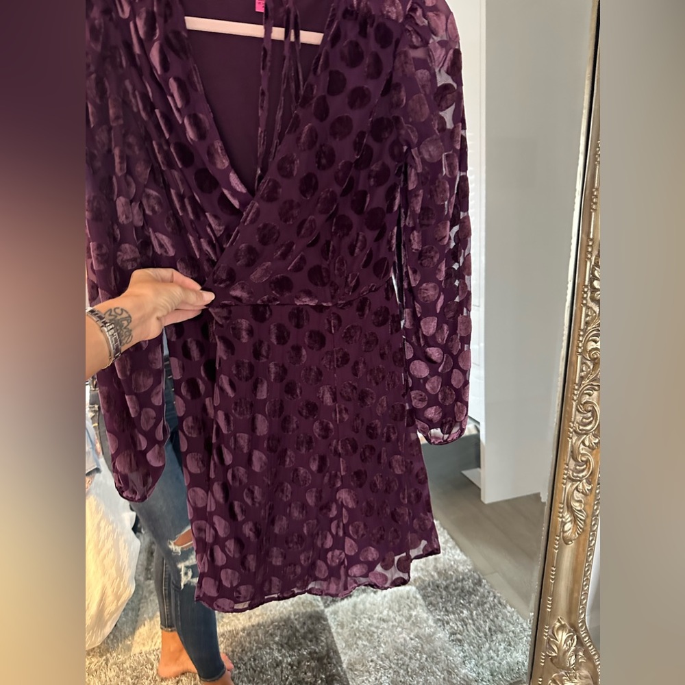 Betsy Johnson wrapt dress!